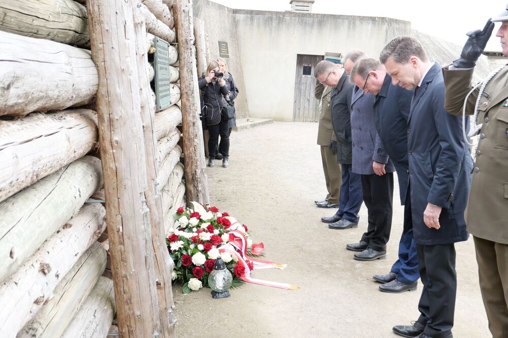 Miejsce Pamięci i Muzeum Sachsenhausen – 1 maja 2022. Fot. Joanna Sulej-Piskorz (IPN)