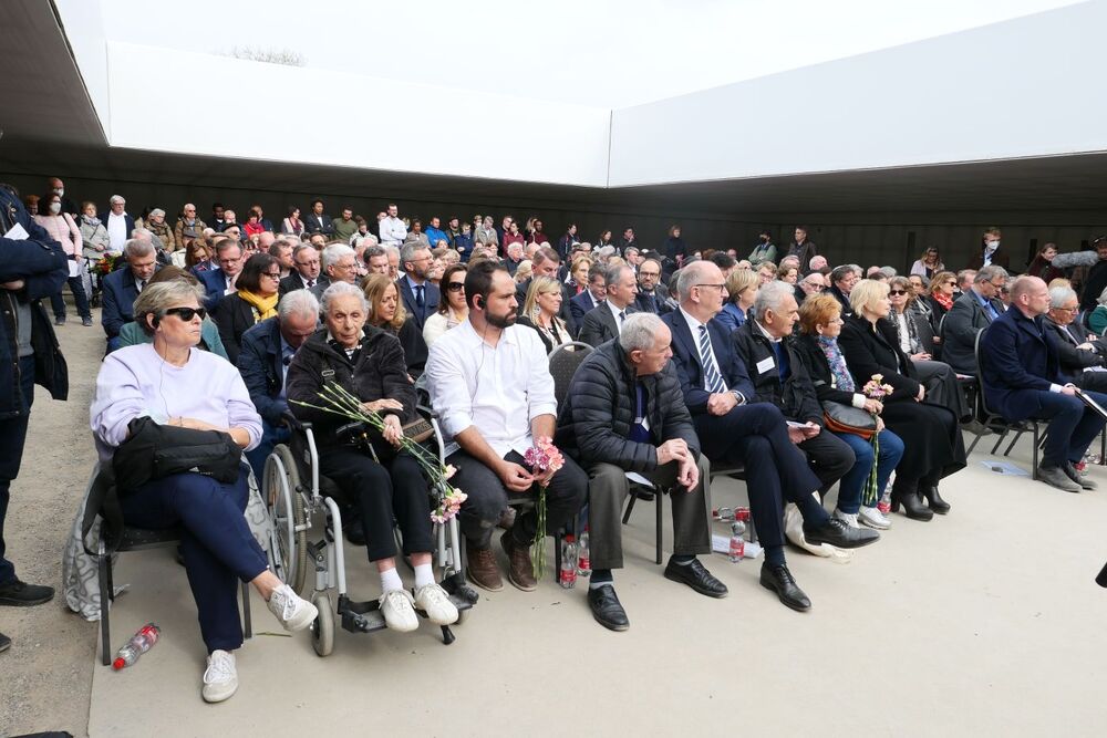 Uroczystość w Miejscu Pamięci i Muzeum Sachsenhausen – 1 maja 2022. Fot. Joanna Sulej-Piskorz (IPN)