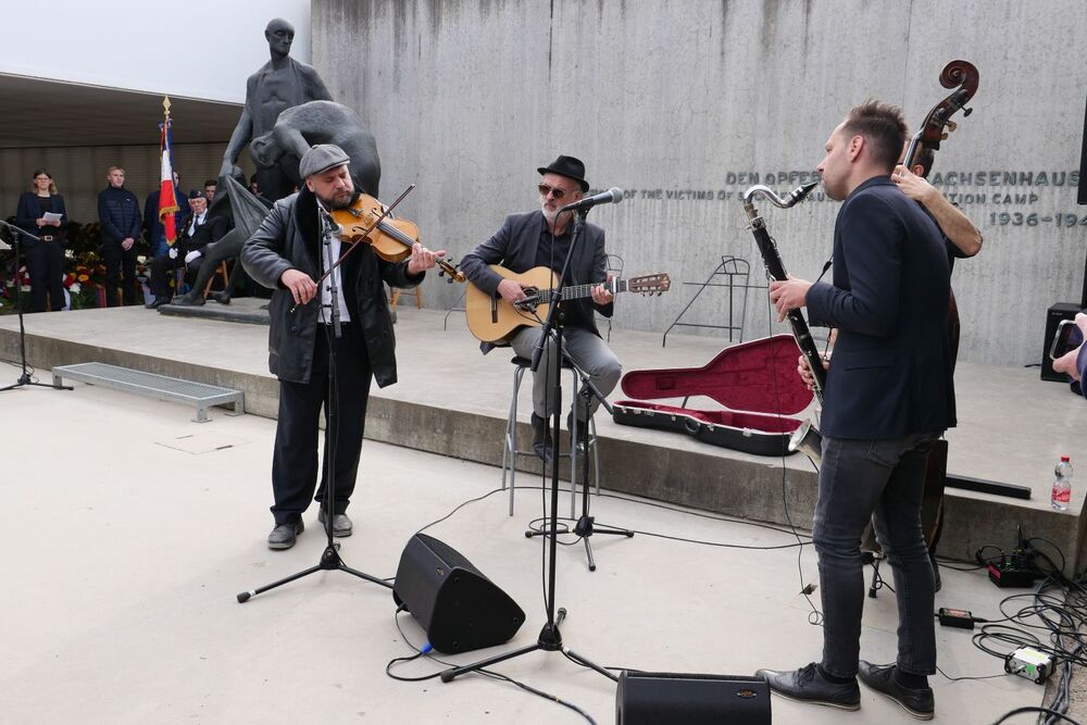 Uroczystość w Miejscu Pamięci i Muzeum Sachsenhausen – 1 maja 2022. Fot. Joanna Sulej-Piskorz (IPN)