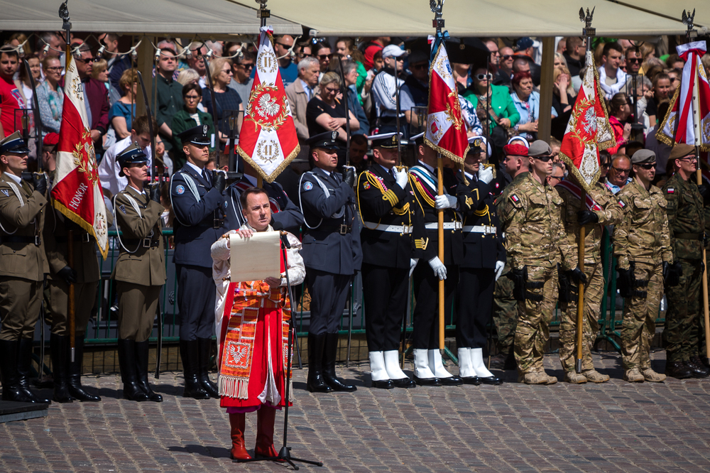 Obchody Narodowego Święta Konstytucji 3 Maja – Warszawa, 3 maja 2022. Fot. Sławek Kasper (IPN)