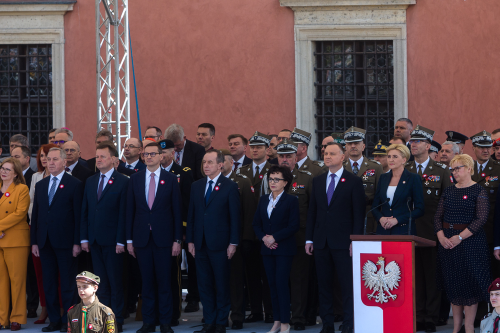 Obchody Narodowego Święta Konstytucji 3 Maja – Warszawa, 3 maja 2022. Fot. Sławek Kasper (IPN)