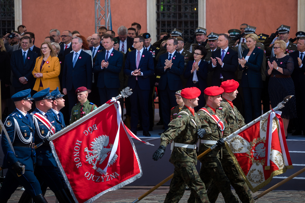 Obchody Narodowego Święta Konstytucji 3 Maja – Warszawa, 3 maja 2022. Fot. Sławek Kasper (IPN)