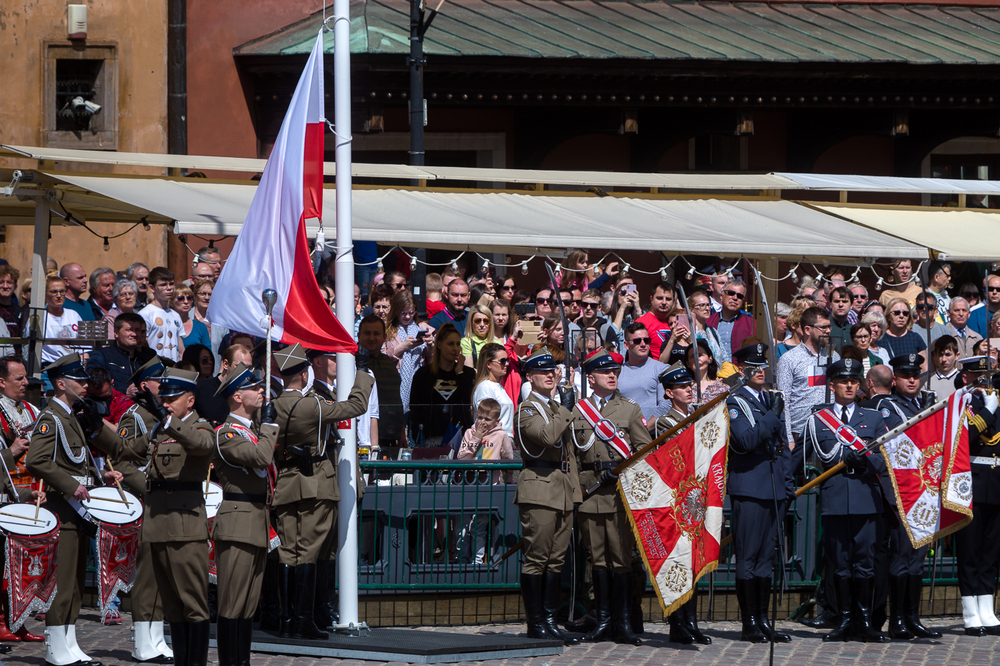 Obchody Narodowego Święta Konstytucji 3 Maja – Warszawa, 3 maja 2022. Fot. Sławek Kasper (IPN)