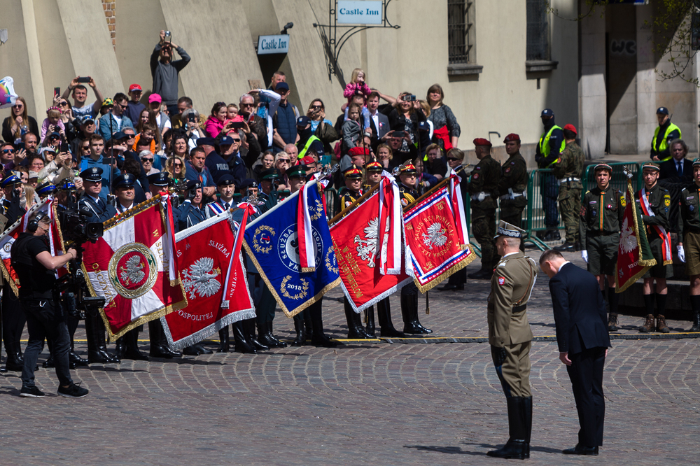 Obchody Narodowego Święta Konstytucji 3 Maja – Warszawa, 3 maja 2022. Fot. Sławek Kasper (IPN)