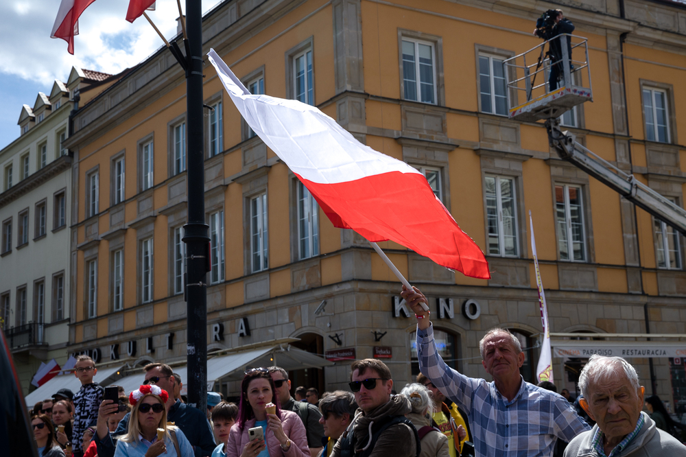 Obchody Narodowego Święta Konstytucji 3 Maja – Warszawa, 3 maja 2022. Fot. Sławek Kasper (IPN)