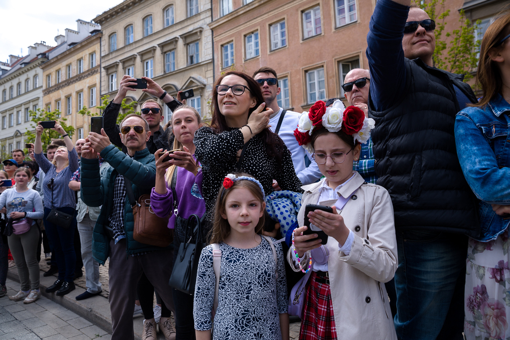 Obchody Narodowego Święta Konstytucji 3 Maja – Warszawa, 3 maja 2022. Fot. Sławek Kasper (IPN)