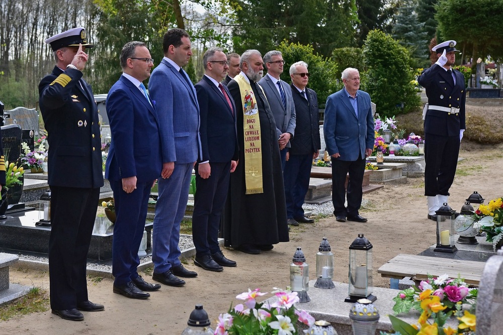 Uroczystość upamiętnienia ppor. Antoniego Wąsowicza ps. „Roch” – Golczewo, 4 maja 2022. Fot. IPN