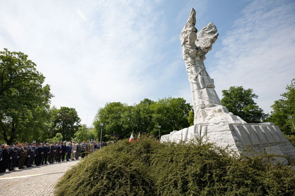 Uroczystości w 78. rocznicę rozpoczęcia bitwy o Monte Cassino – Warszawa, 11 maja 2022. Fot. Mikołaj Bujak (IPN)