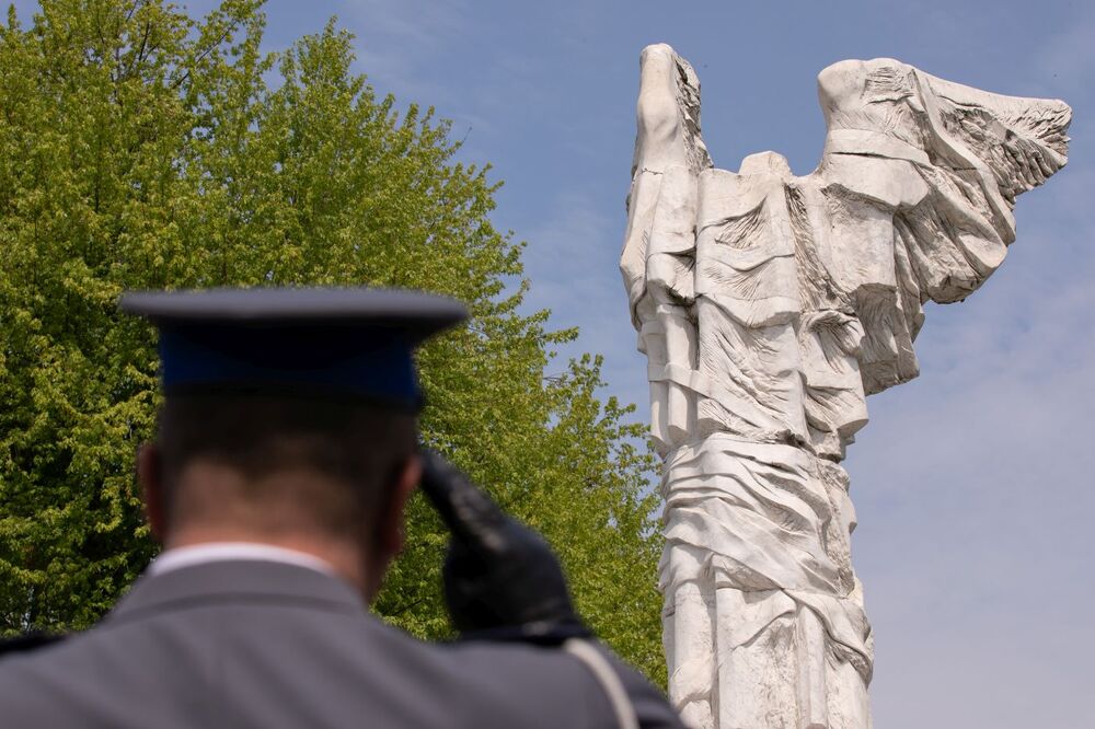 Uroczystości w 78. rocznicę rozpoczęcia bitwy o Monte Cassino – Warszawa, 11 maja 2022. Fot. Mikołaj Bujak (IPN)