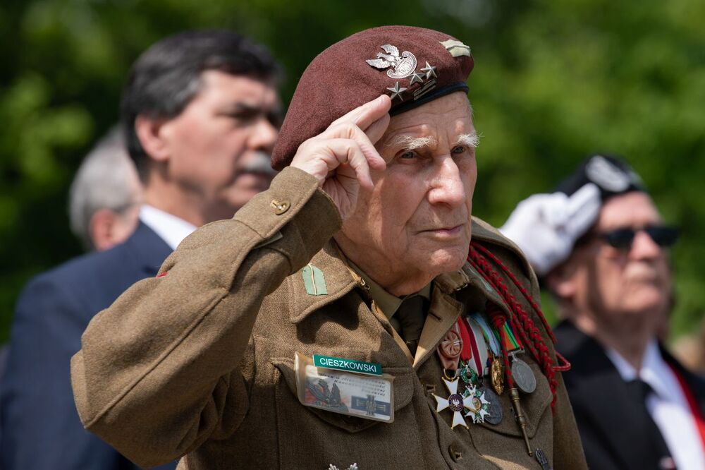 Uroczystości w 78. rocznicę rozpoczęcia bitwy o Monte Cassino – Warszawa, 11 maja 2022. Fot. Mikołaj Bujak (IPN)