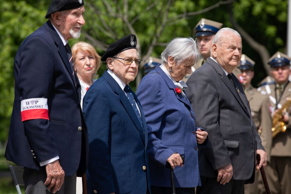 Uroczystości w 78. rocznicę rozpoczęcia bitwy o Monte Cassino – Warszawa, 11 maja 2022. Fot. Mikołaj Bujak (IPN)