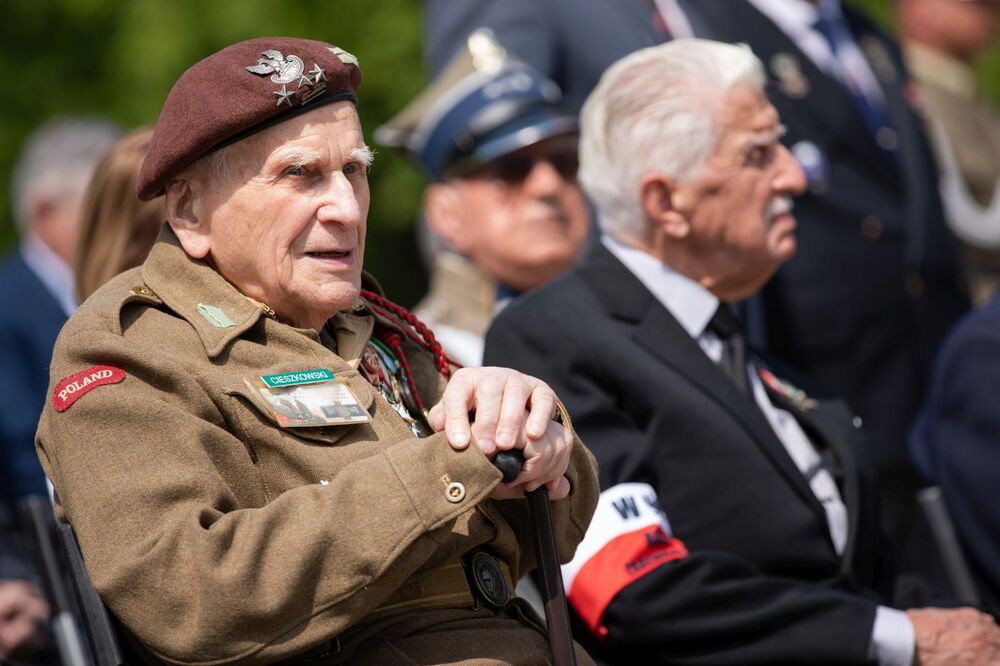 Uroczystości w 78. rocznicę rozpoczęcia bitwy o Monte Cassino – Warszawa, 11 maja 2022. Fot. Mikołaj Bujak (IPN)