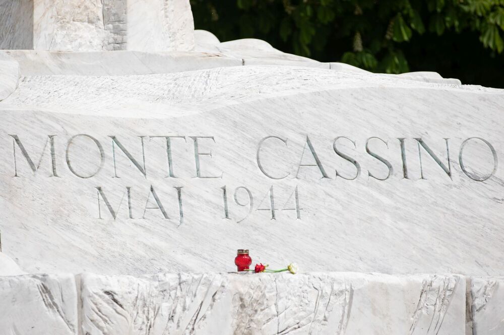 Uroczystości w 78. rocznicę rozpoczęcia bitwy o Monte Cassino – Warszawa, 11 maja 2022. Fot. Mikołaj Bujak (IPN)