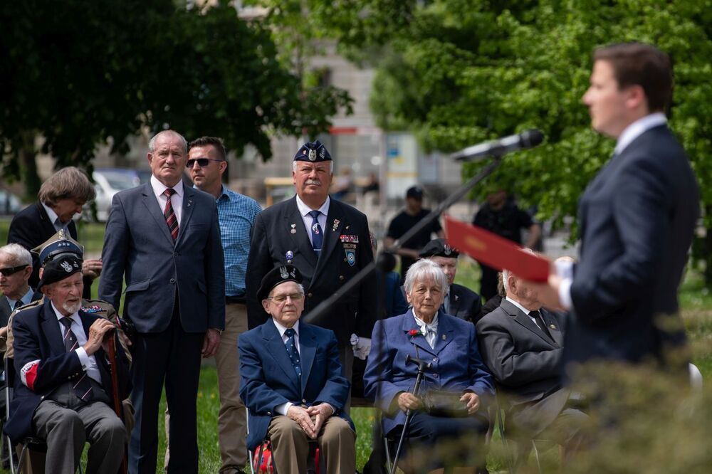 Uroczystości w 78. rocznicę rozpoczęcia bitwy o Monte Cassino – Warszawa, 11 maja 2022. Fot. Mikołaj Bujak (IPN)