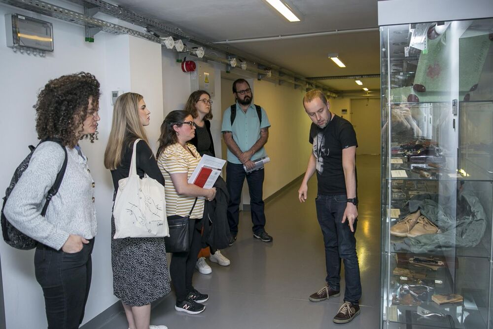 Wizyta studentów z USA w Archiwum IPN – Warszawa 11 maja 2022. Fot. Katarzyna Adamów (AIPN)