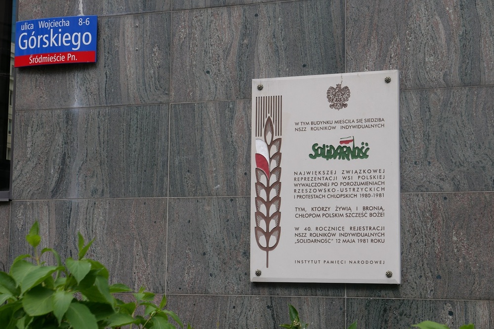 Obchody 41. rocznicy rejestracji NSZZ Rolników Indywidualnych „Solidarność” – Warszawa, 12 maja 2022. Fot. Katarzyna Pronobis (IPN)