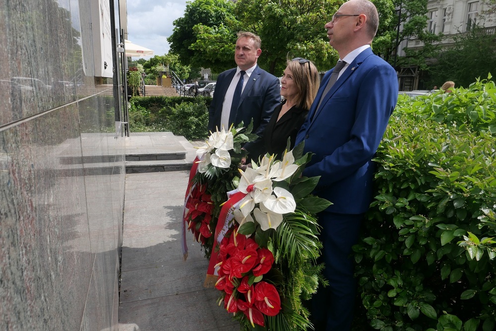 Obchody 41. rocznicy rejestracji NSZZ Rolników Indywidualnych „Solidarność” – Warszawa, 12 maja 2022. Fot. Katarzyna Pronobis (IPN)