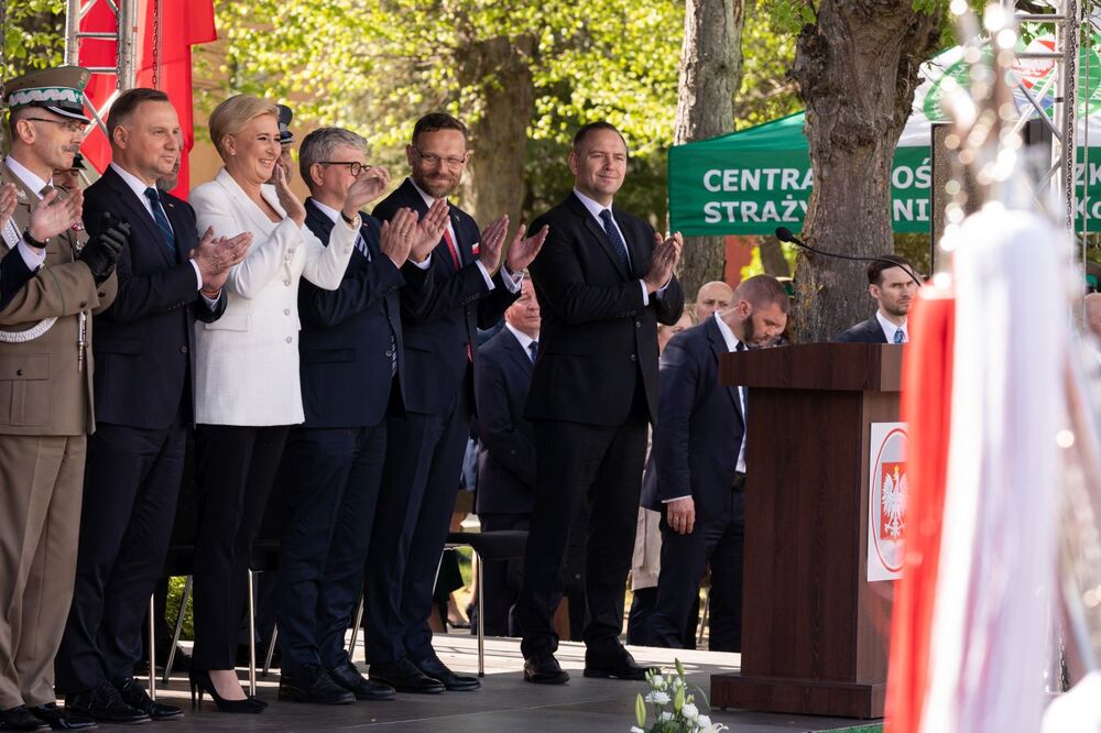 Uroczyste obchody święta Straży Granicznej – Koszalin, 12 maja 2022. Fot. Mikołaj Bujak (IPN)