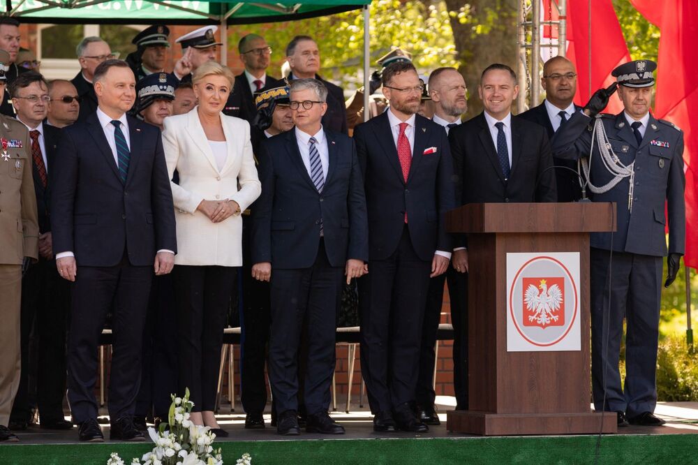 Uroczyste obchody święta Straży Granicznej – Koszalin, 12 maja 2022. Fot. Mikołaj Bujak (IPN)