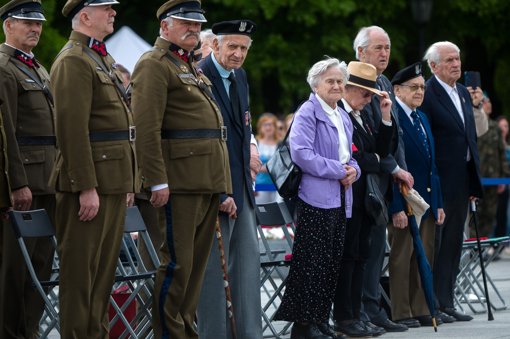 Uroczystości upamiętniające 87. rocznicę śmierci Józefa Piłsudskiego oraz 52. rocznicę śmierci gen. Władysława Andersa – Warszawa, 12 maja 2022. Fot. Sławek Kasper (IPN)