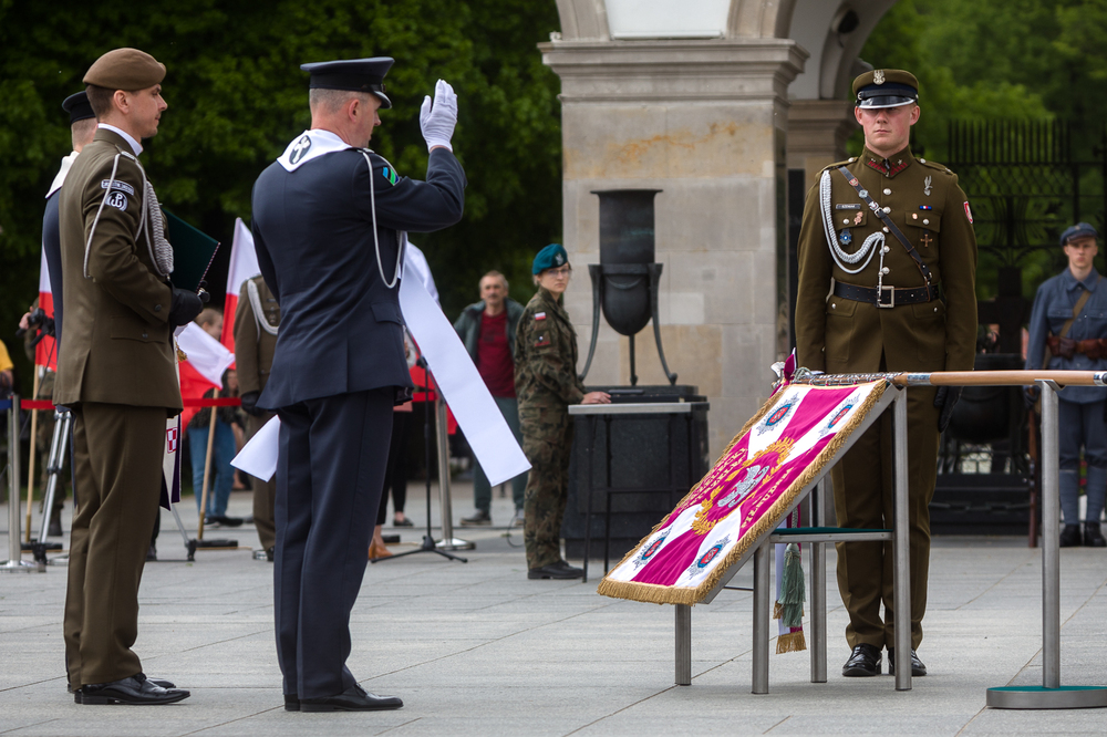 Uroczystości upamiętniające 87. rocznicę śmierci Józefa Piłsudskiego oraz 52. rocznicę śmierci gen. Władysława Andersa – Warszawa, 12 maja 2022. Fot. Sławek Kasper (IPN)