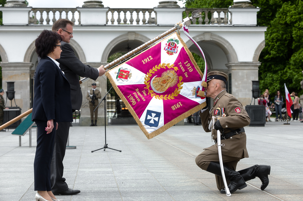Uroczystości upamiętniające 87. rocznicę śmierci Józefa Piłsudskiego oraz 52. rocznicę śmierci gen. Władysława Andersa – Warszawa, 12 maja 2022. Fot. Sławek Kasper (IPN)