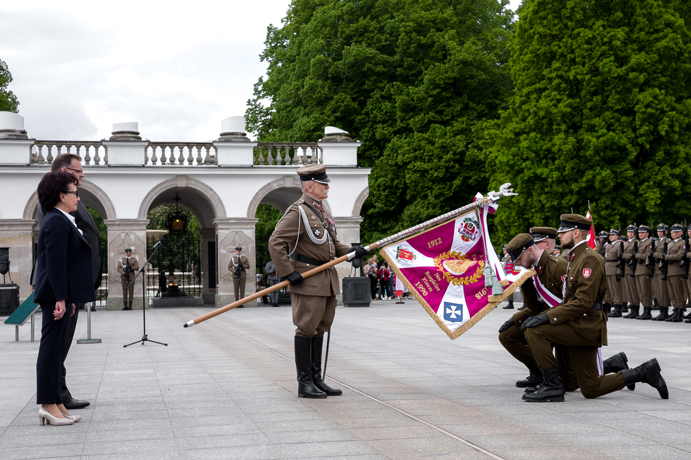 Uroczystości upamiętniające 87. rocznicę śmierci Józefa Piłsudskiego oraz 52. rocznicę śmierci gen. Władysława Andersa – Warszawa, 12 maja 2022. Fot. Sławek Kasper (IPN)