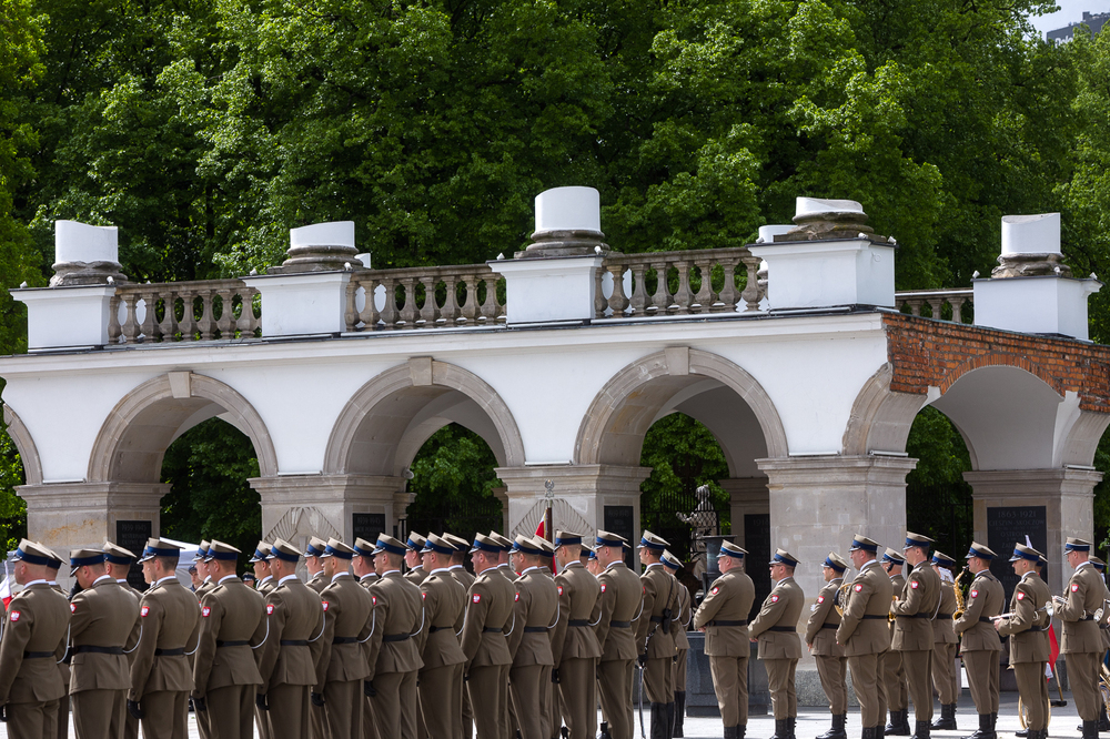 Uroczystości upamiętniające 87. rocznicę śmierci Józefa Piłsudskiego oraz 52. rocznicę śmierci gen. Władysława Andersa – Warszawa, 12 maja 2022. Fot. Sławek Kasper (IPN)