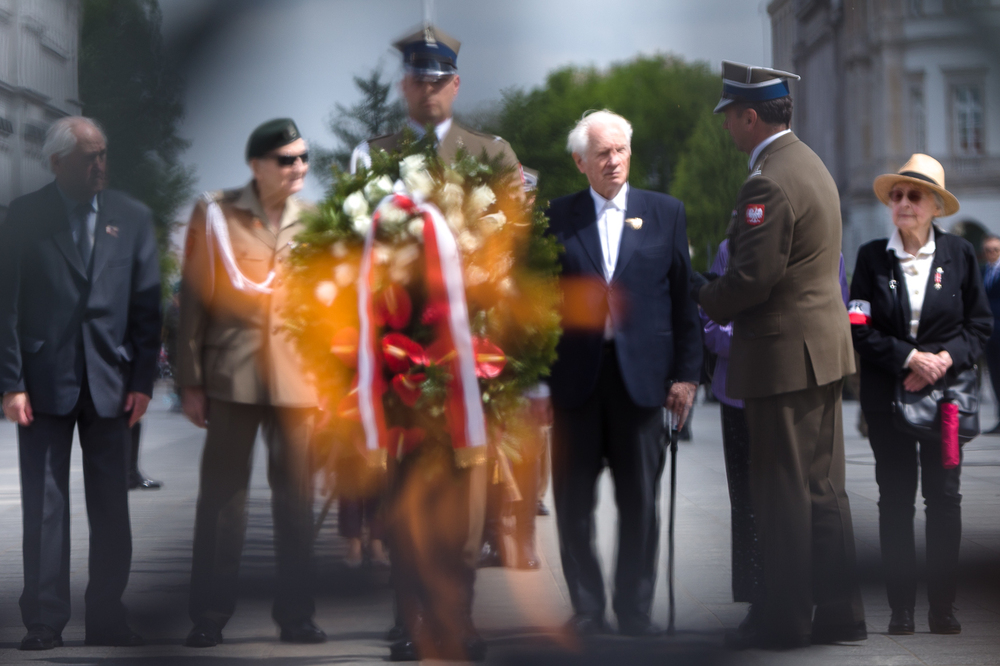 Uroczystości upamiętniające 87. rocznicę śmierci Józefa Piłsudskiego oraz 52. rocznicę śmierci gen. Władysława Andersa – Warszawa, 12 maja 2022. Fot. Sławek Kasper (IPN)