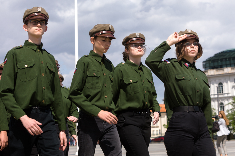 Uroczystości upamiętniające 87. rocznicę śmierci Józefa Piłsudskiego oraz 52. rocznicę śmierci gen. Władysława Andersa – Warszawa, 12 maja 2022. Fot. Sławek Kasper (IPN)