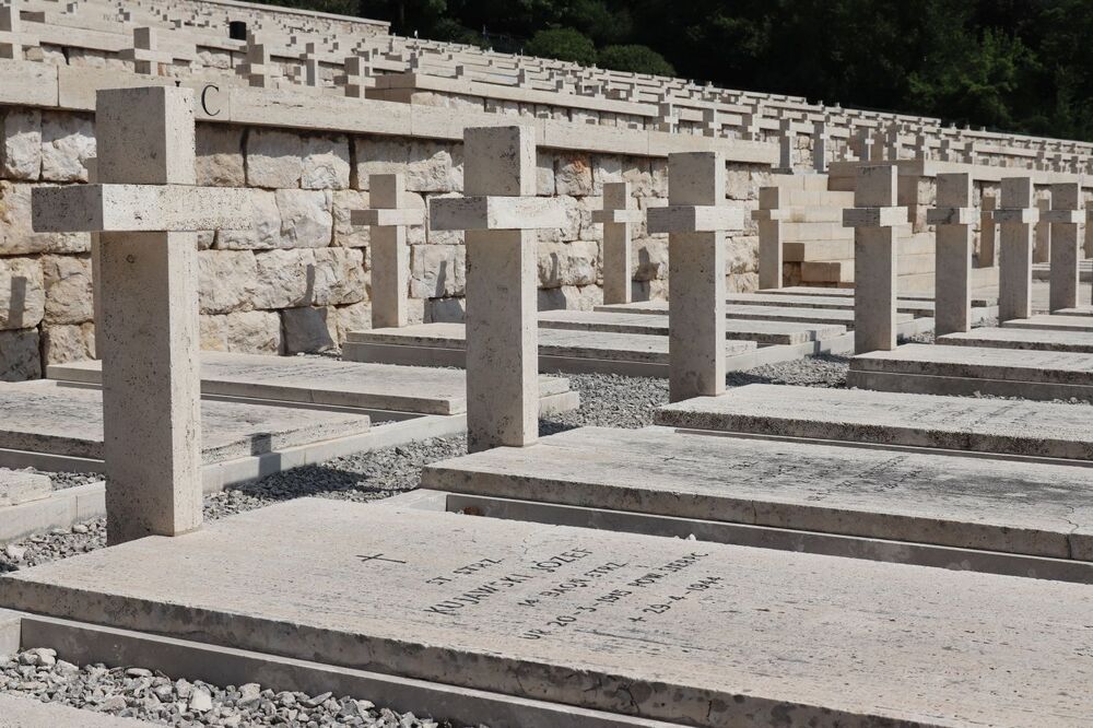 Otwarcie wystawy „Z łagrów na Monte Cassino" w Cassino we Włoszech – 12 maja 2022. Fot. IPN