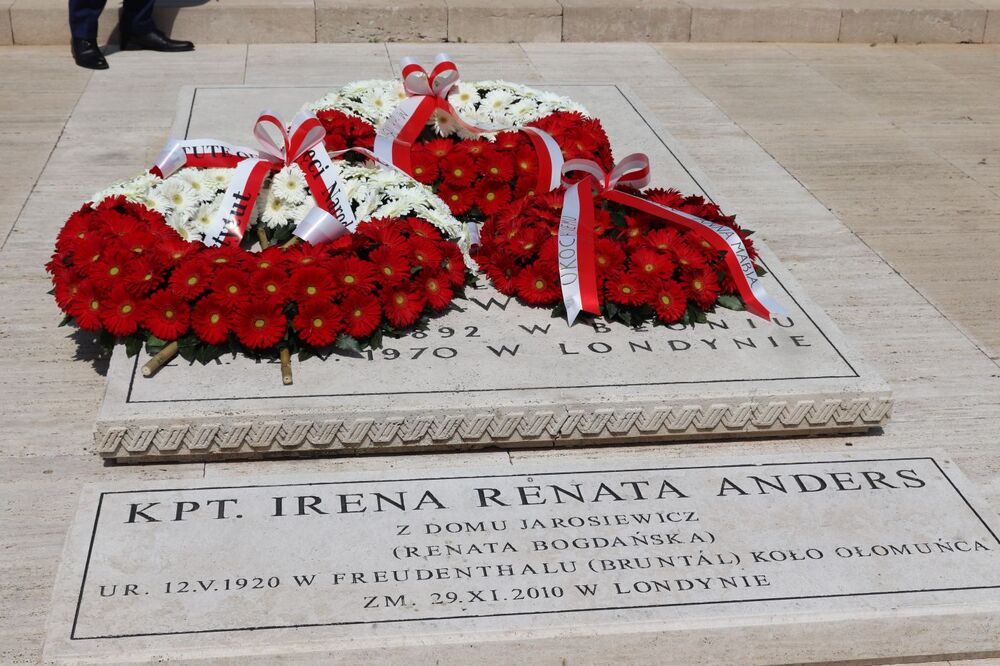 Otwarcie wystawy „Z łagrów na Monte Cassino" w Cassino we Włoszech – 12 maja 2022. Fot. IPN