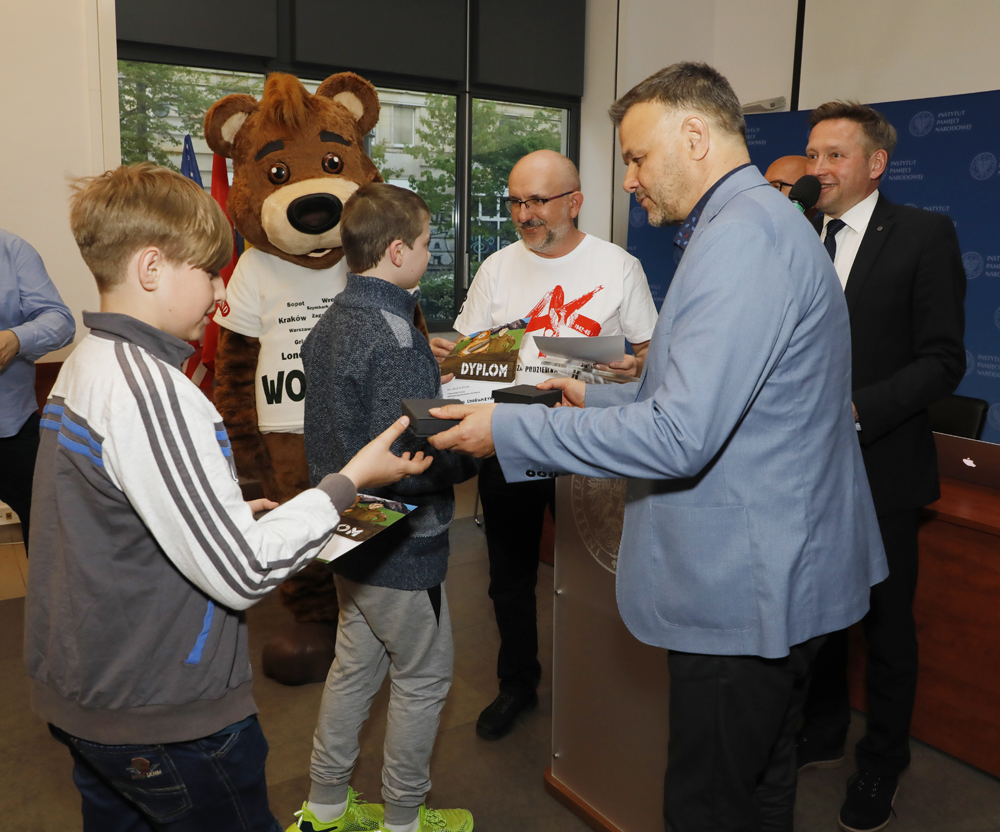 Finał turnieju w gmachu Przystanku Historia. Fot.: Piotr Życieński (IPN)