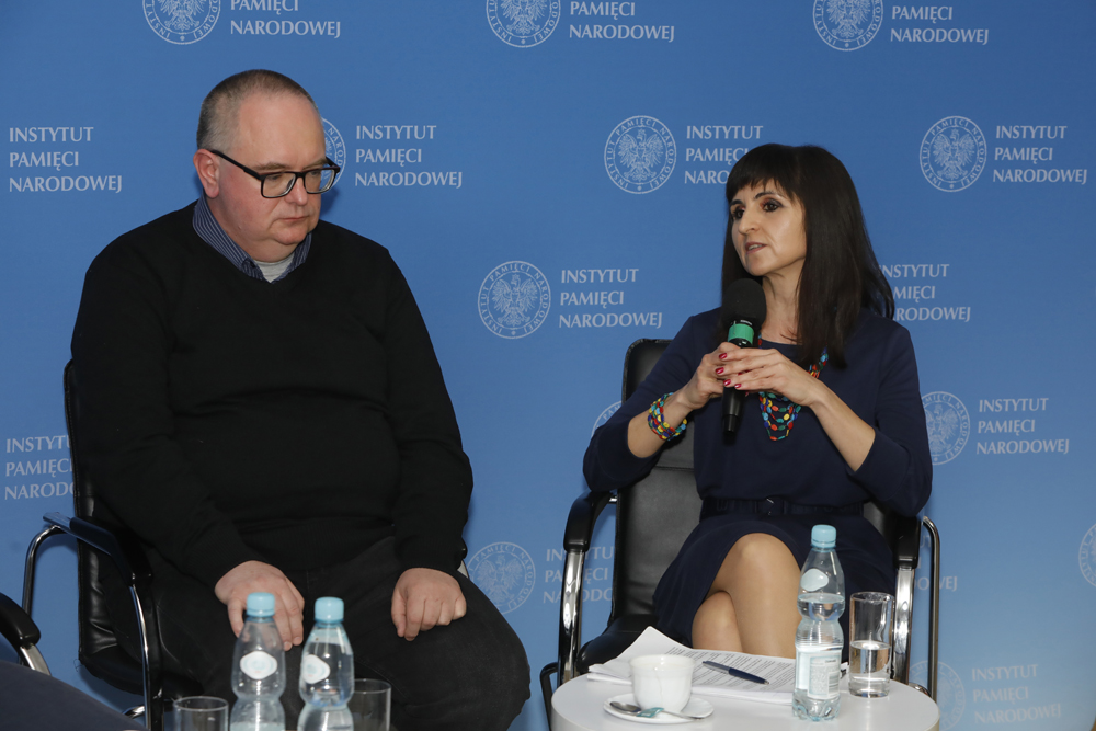 Dyskusja o Studenckich Komitetach Solidarności z cyklu „Między mitem a rzeczywistością – najważniejsze wydarzenia XX wieku” – Warszawa, 18 maja 2022. Fot. Piotr Życieński (IPN)