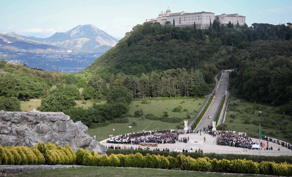 Uroczystości na Polskim Cmentarzu Wojennym na Monte Cassino – 18 maja 2022. Fot. Sławek Kasper (IPN)