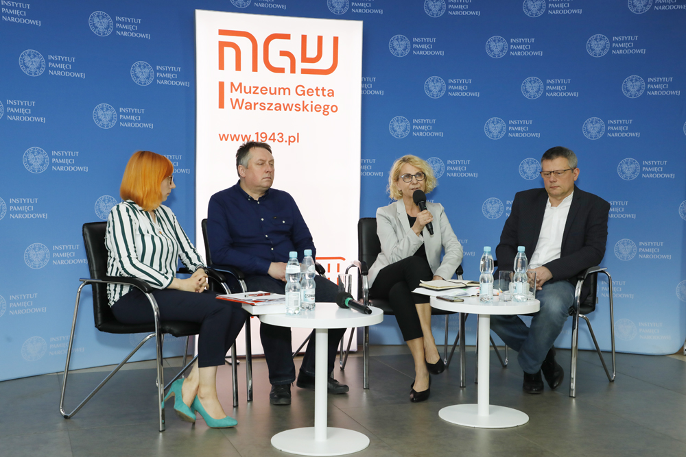 Prezentacja antologii „Getto warszawskie w literaturze polskiej” – 18 maja 2022. Fot. Piotr Życieński (IPN)