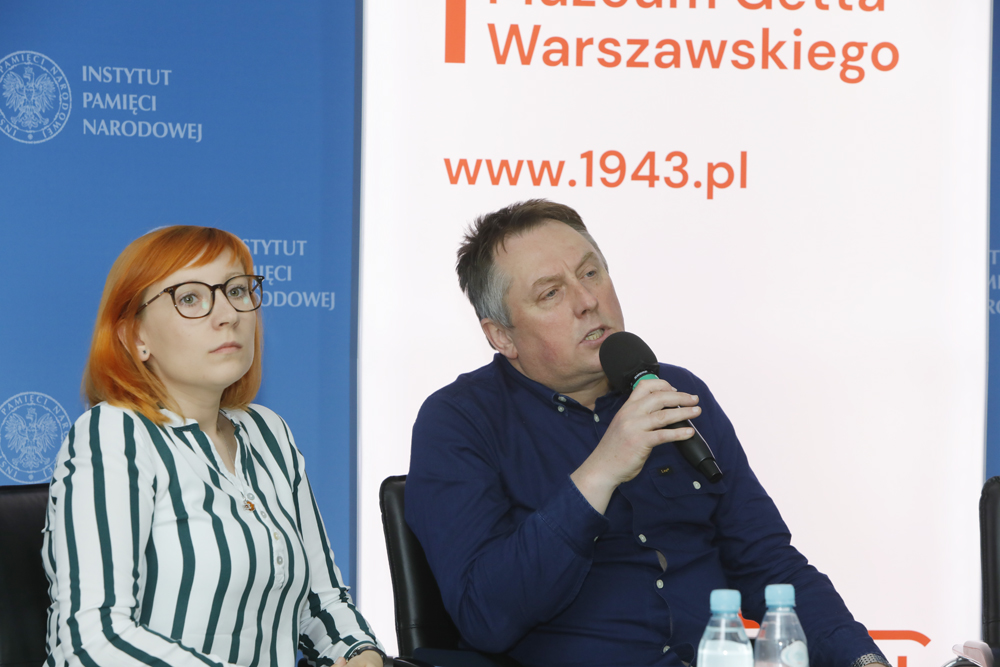 Prezentacja antologii „Getto warszawskie w literaturze polskiej” – 18 maja 2022. Fot. Piotr Życieński (IPN)