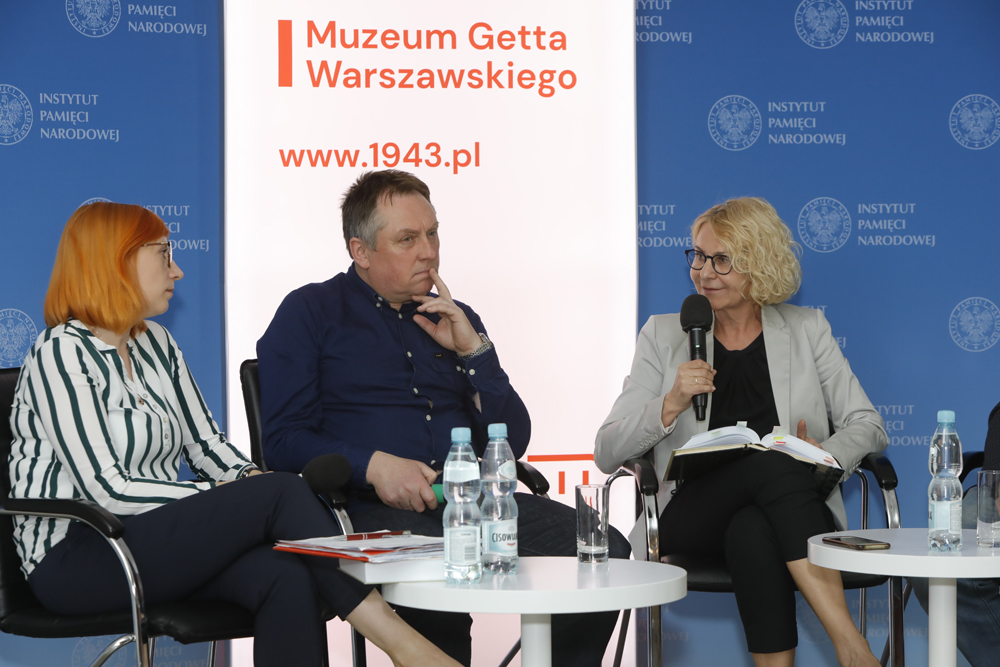 Prezentacja antologii „Getto warszawskie w literaturze polskiej” – 18 maja 2022. Fot. Piotr Życieński (IPN)