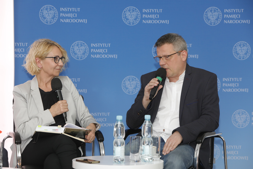 Prezentacja antologii „Getto warszawskie w literaturze polskiej” – 18 maja 2022. Fot. Piotr Życieński (IPN)