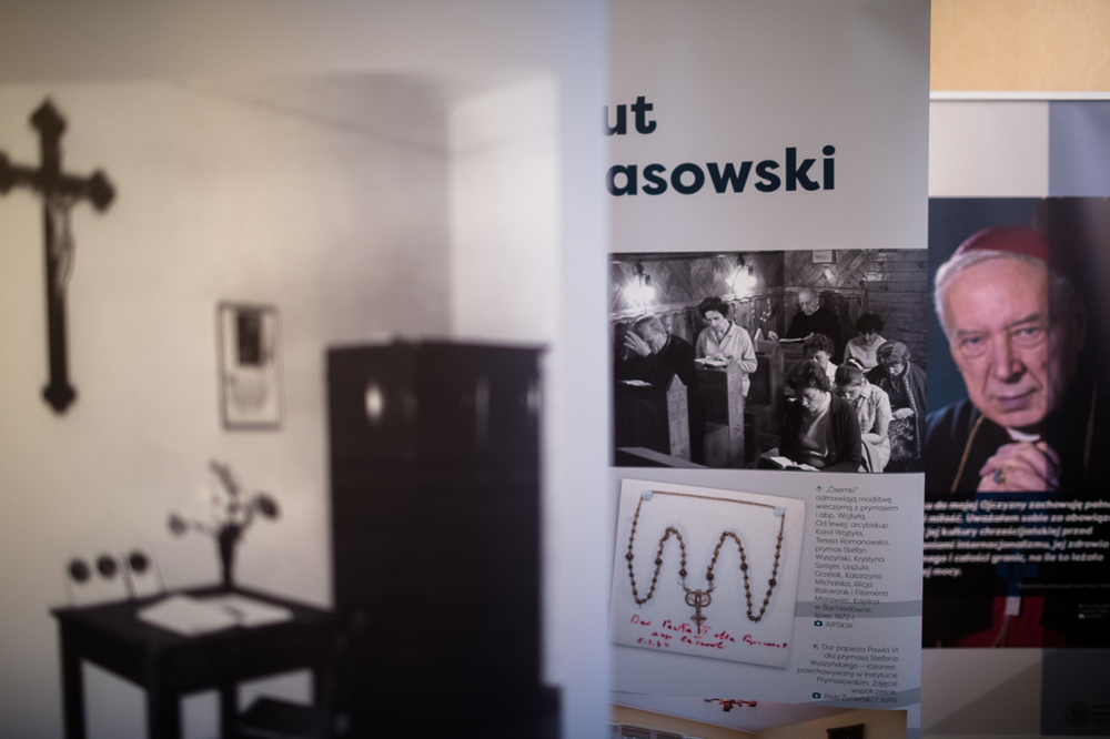 Wystawa IPN „Stefan Wyszyński” w Rzymie – 19 maja 2022. Fot. Sławek Kasper (IPN)