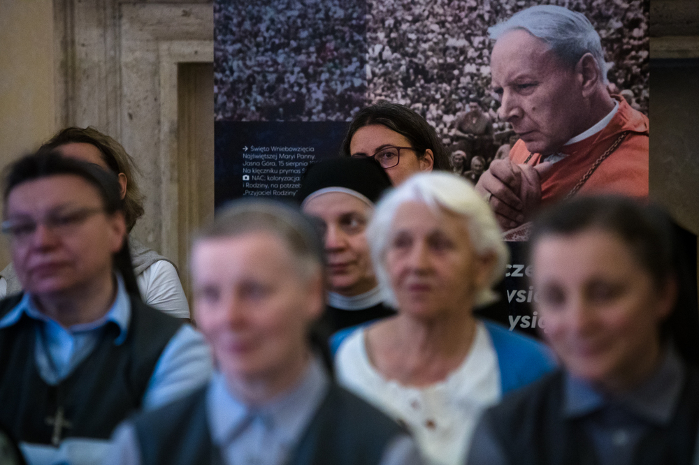 Wystawa IPN „Stefan Wyszyński” w Rzymie – 19 maja 2022. Fot. Sławek Kasper (IPN)