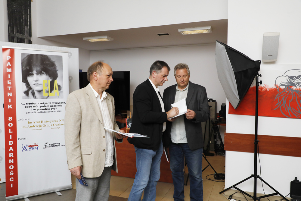 Prezentacja książki „ELA. Pamiętnik Solidarności (1)” – Warszawa, 23 maja 2022. Fot. Piotr Życieński (IPN)