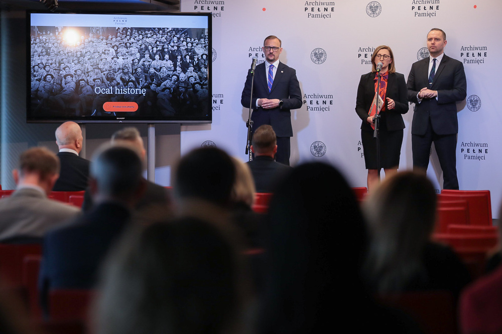 Ocal historię! Nowe możliwości – Archiwum Pełne Pamięci. Fot. Mikołaj Bujak (IPN)