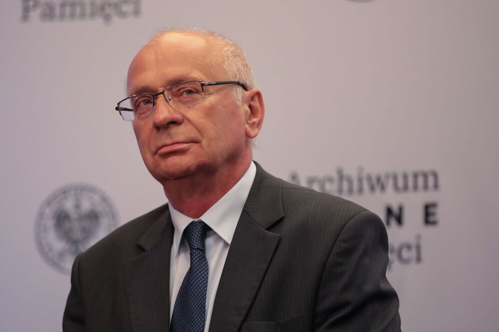 Edward Müller, darczyńca i bohater publikacji, Archiwum Osobiste Edwarda Müllera. Dyskusja o książce: „Aby każdy okruch historii został uratowany!” – 24 maja 2022. Fot. Mikołaj Bujak (IPN)