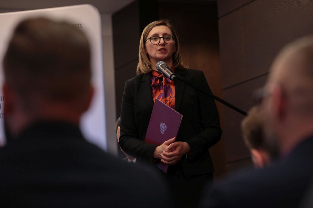Marzena Kruk, dyrektor Archiwum IPN. Dyskusja o książce: „Aby każdy okruch historii został uratowany!” – 24 maja 2022. Fot. Mikołaj Bujak (IPN)