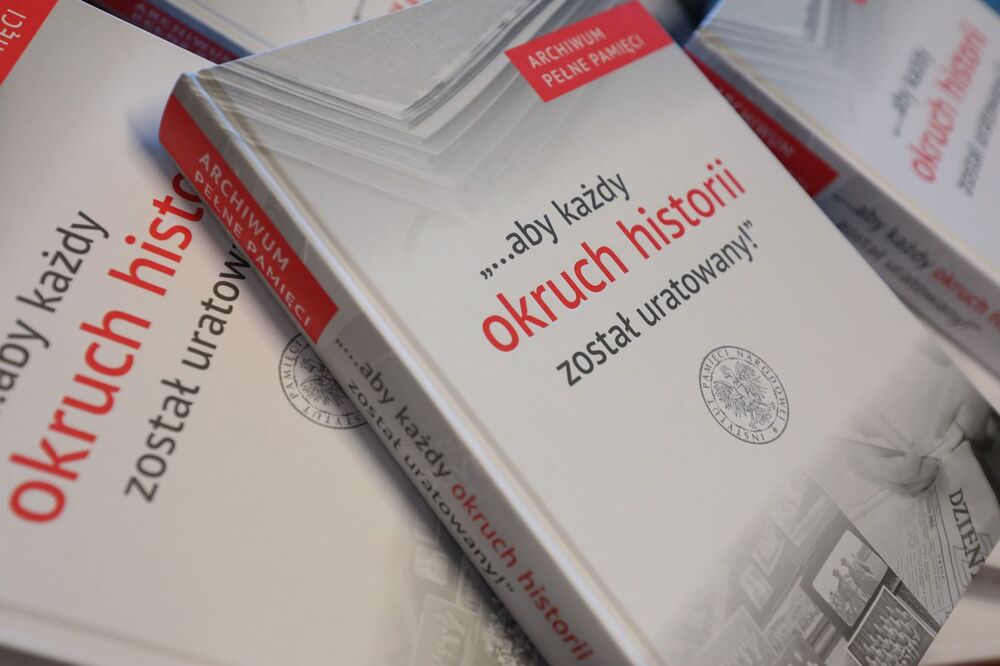 Dyskusja o książce: „Aby każdy okruch historii został uratowany!” – 24 maja 2022. Fot. Mikołaj Bujak (IPN)