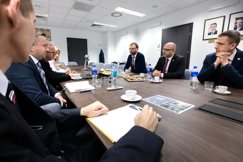 Spotkanie przedstawicieli IPN i ÚPN – Warszawa, 24 maja 2022. Fot. Sławek Kasper (IPN)