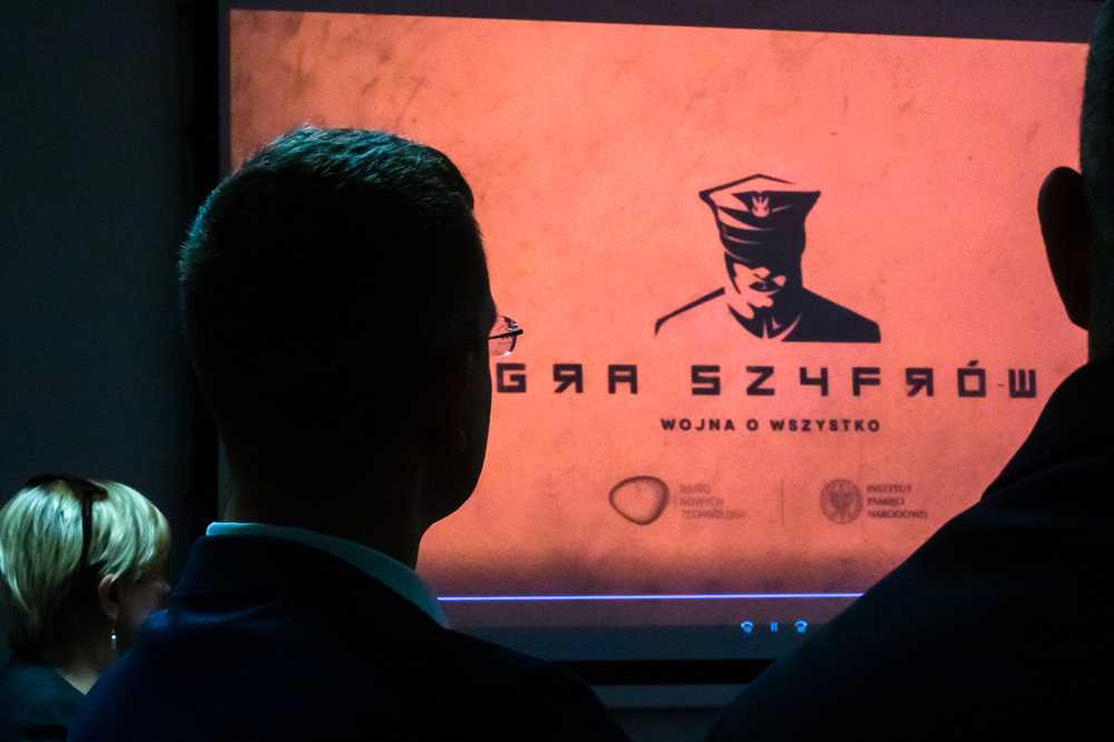 Pokaz „Gry szyfrów”. Fot. Sławek Kasper (IPN)