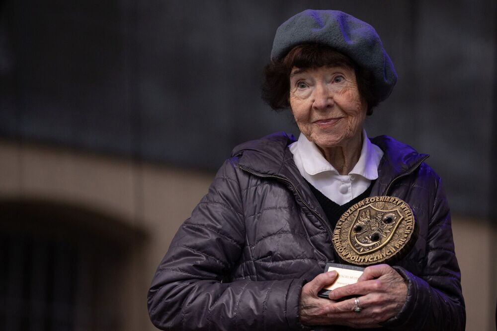 Zofia Pilecka-Optułowicz. Fot. Mikołaj Bujak (IPN)