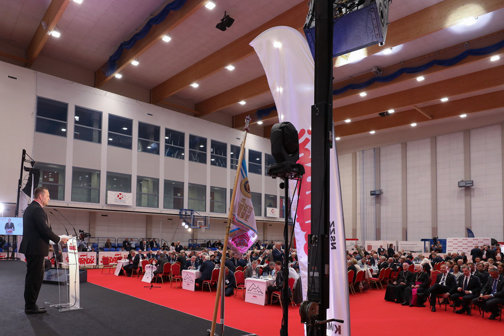 XXX Krajowy Zjazd Delegatów NSZZ „Solidarność” w Zakopanem – 26 maja 2022. Fot. Mikołaj Bujak (IPN)